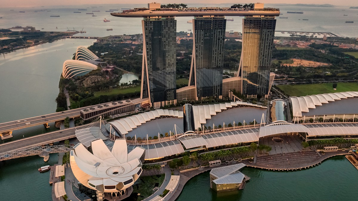 ASEAN and European Union leaders signing digital trade treaty at summit table